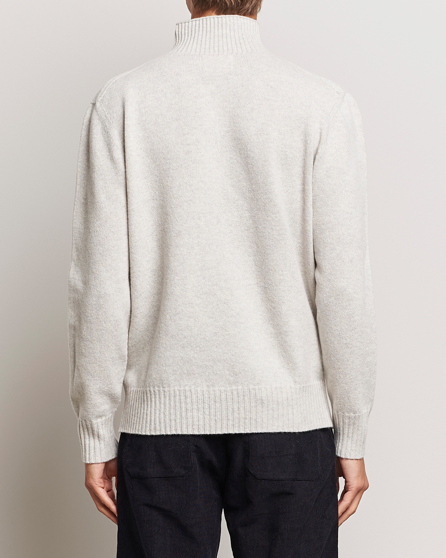 Homme | Pulls Et Tricots | NN07 | Clark Brushed Polo Light Grey Melange