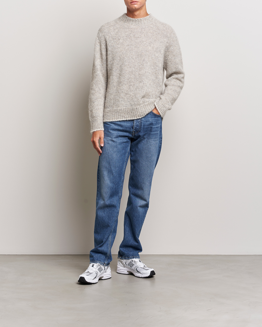 Homme | Pulls Et Tricots | NN07 | Jack Wool Crew Neck Sweater Light Grey Melange