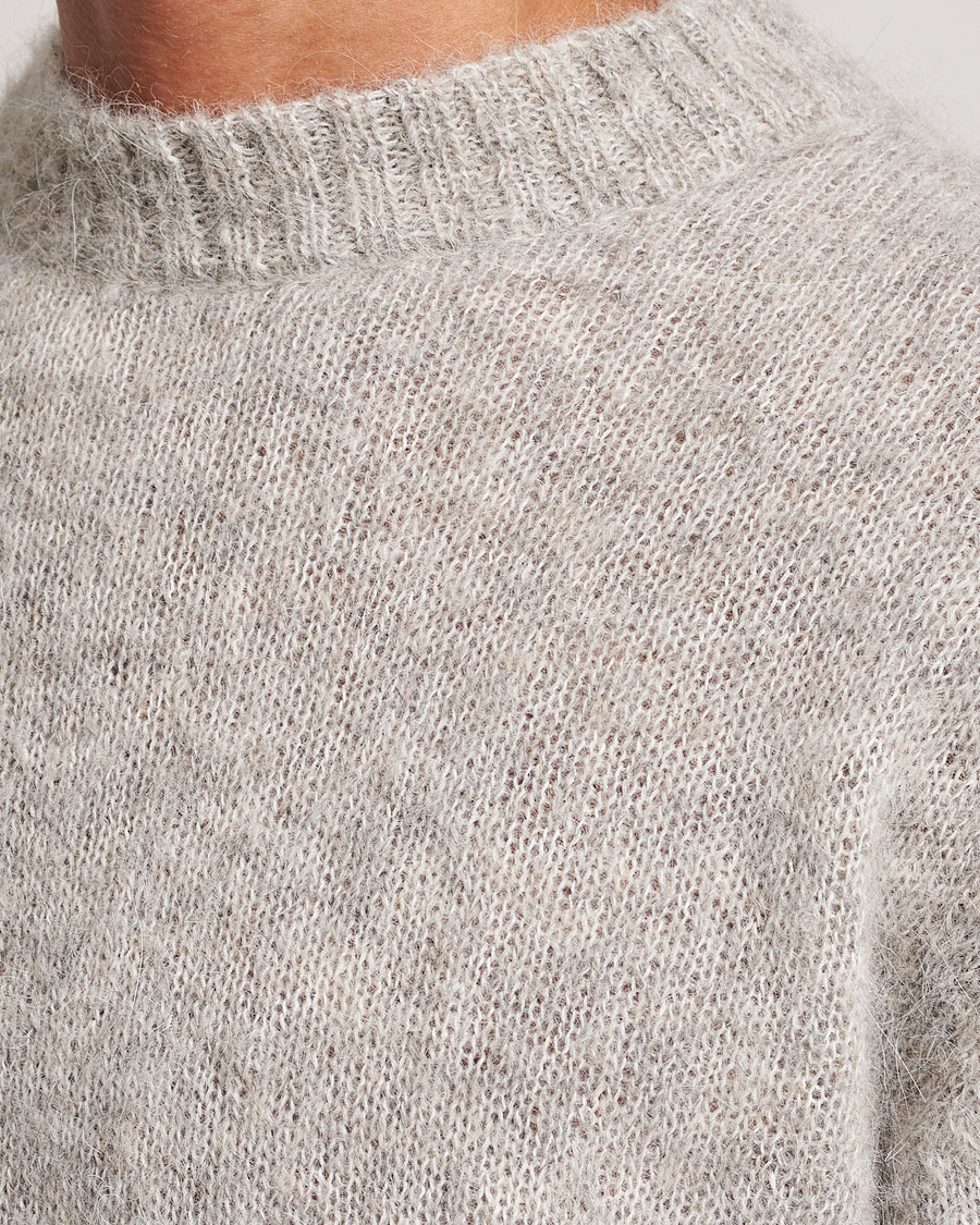 Homme | Pulls Et Tricots | NN07 | Jack Wool Crew Neck Sweater Light Grey Melange