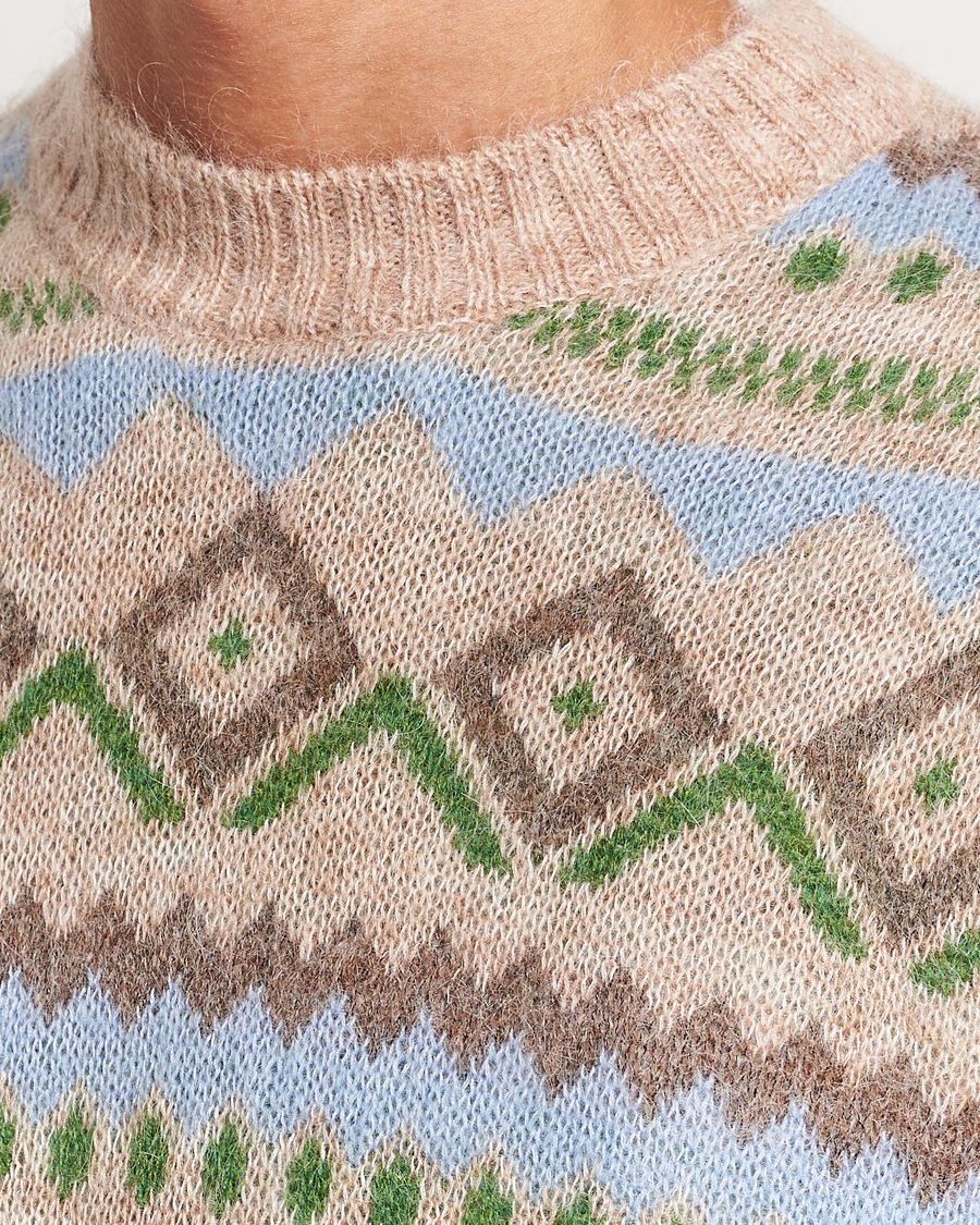 Homme | Pulls Et Tricots | NN07 | Morgan Wool Fairisle Sweater Nature Melange