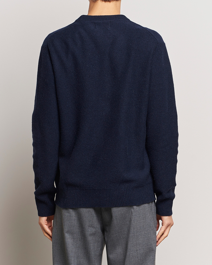Homme | Pulls Et Tricots | NN07 | Nigel Lambswool Knitted Crew Neck Navy Blue