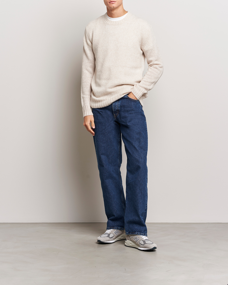 Homme | Pulls Et Tricots | NN07 | Lee Brushed Wool Crew Neck Oat