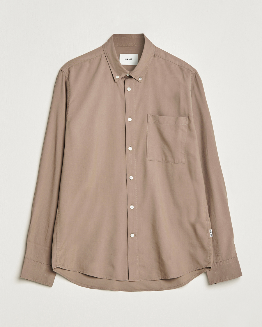 Homme | Chemises | NN07 | Arne Tencel Shirt Shitake