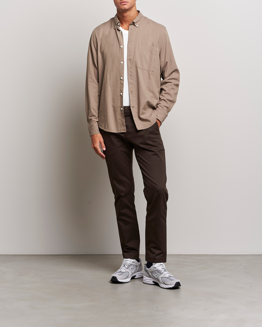 Homme | Chemises | NN07 | Arne Tencel Shirt Shitake
