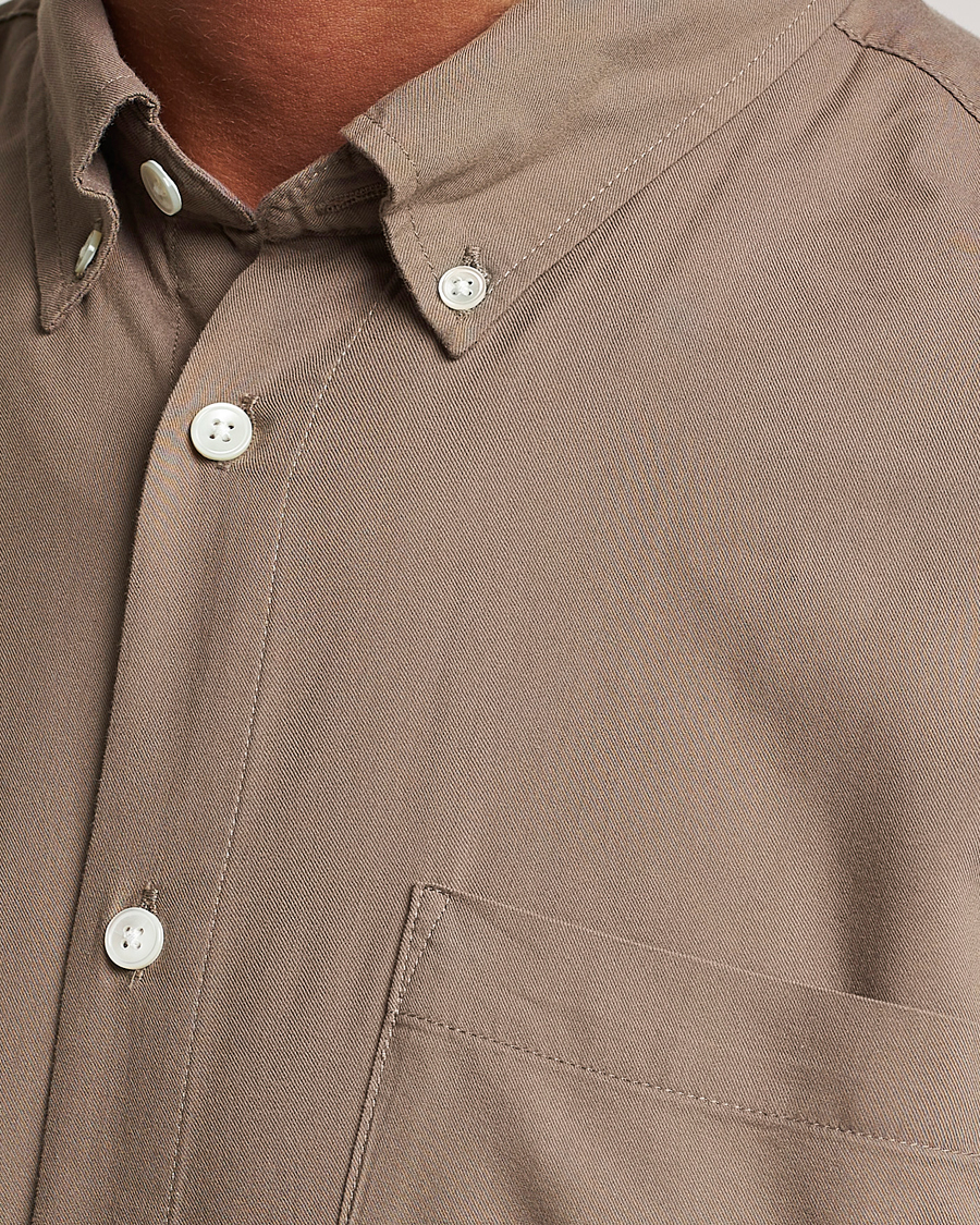 Homme | Chemises | NN07 | Arne Tencel Shirt Shitake