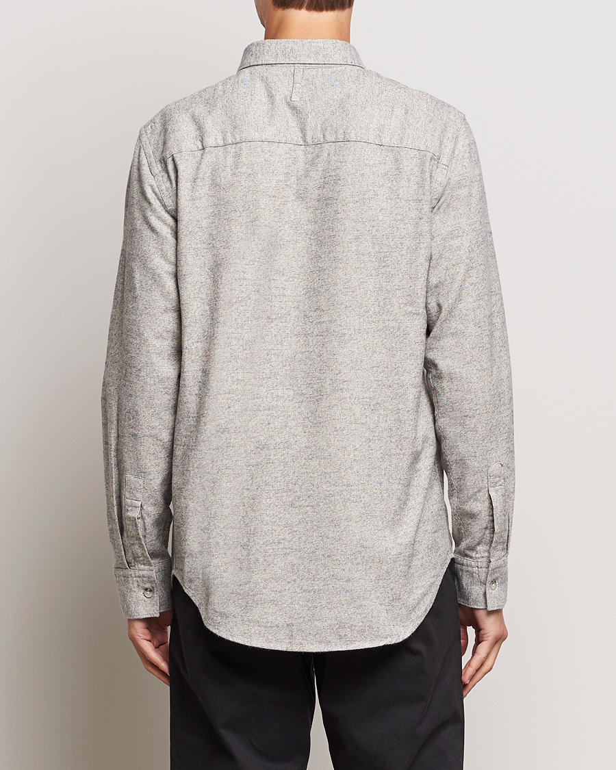 Homme | Chemises | NN07 | Cohen Brushed Flannel Shirt Black Multi