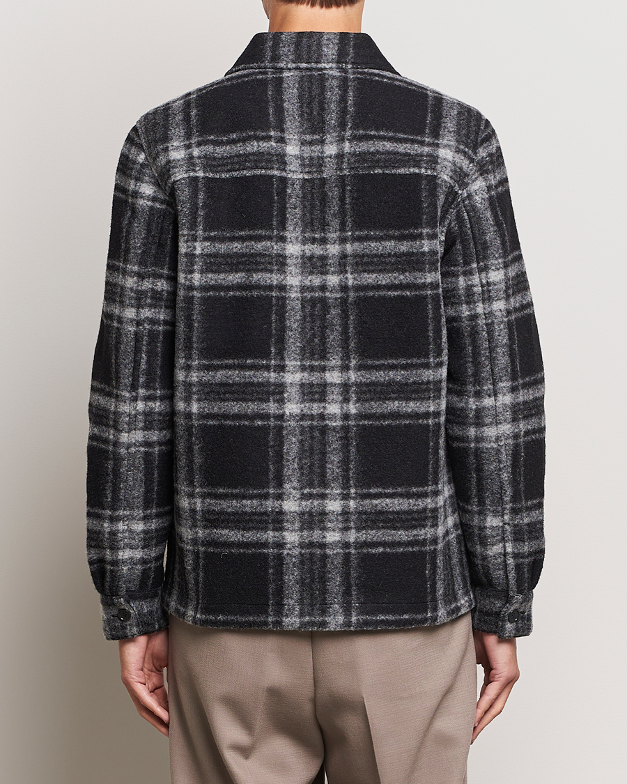 Homme | Manteaux Et Vestes | NN07 | Wilas Checked Shirt Jacket Black