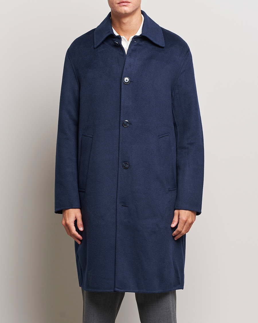 Homme | Manteaux Et Vestes | NN07 | Franco Wool Coat Navy Blue