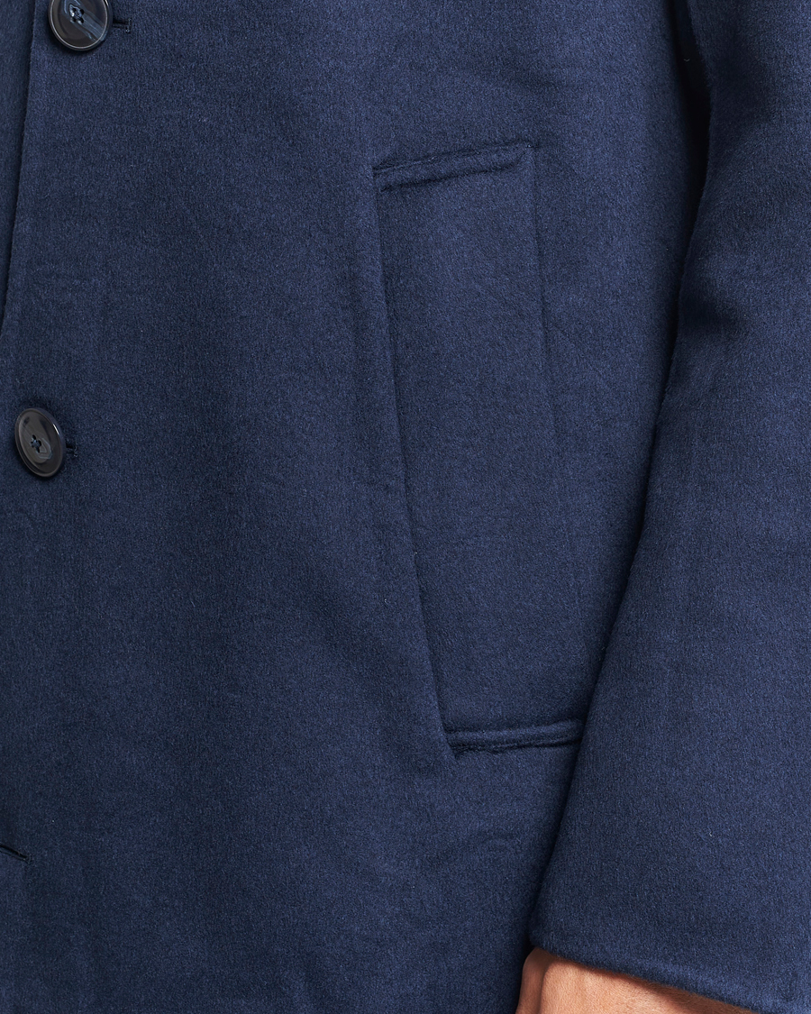 Homme | Manteaux Et Vestes | NN07 | Franco Wool Coat Navy Blue