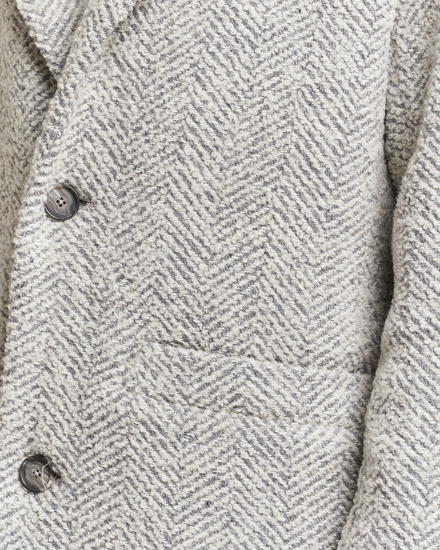 Homme | Manteaux Et Vestes | NN07 | Fulvio Herringbone Coat Ecru