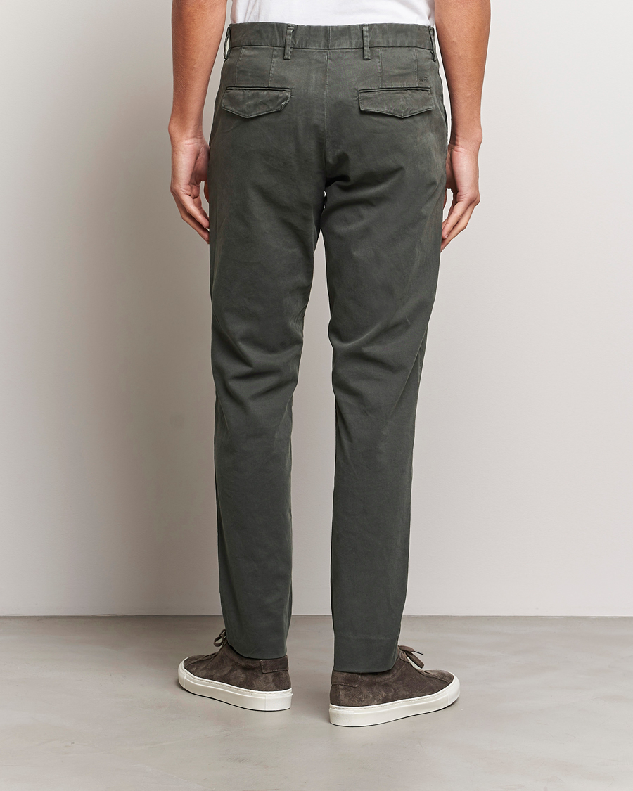 Homme | Pantalons | NN07 | Wilhelm Regular Fit Stretch Chinos Dark Green
