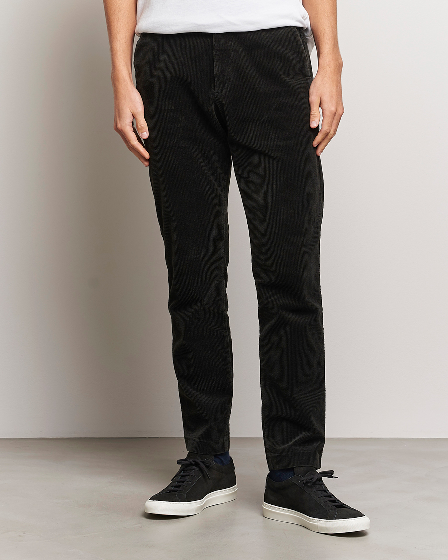 Homme | Pantalons | NN07 | Theo Regular Fit Corduroy Chinos Dark Army