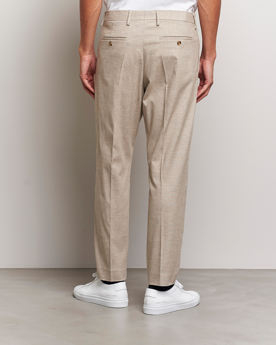 Homme | Pantalons | NN07 | Bill Wool Pleated Trousers Cement
