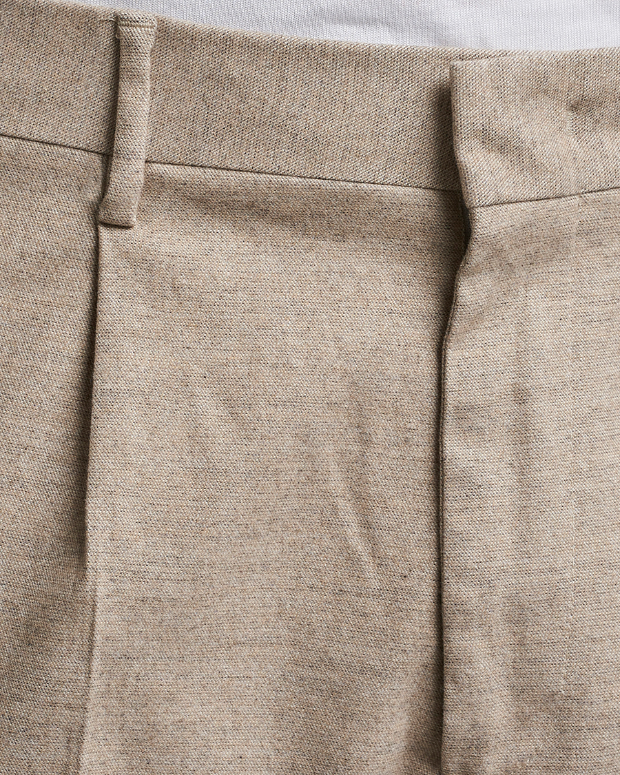 Homme | Pantalons | NN07 | Bill Wool Pleated Trousers Cement