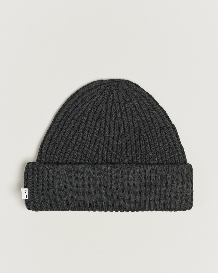 Homme | NN07 Ribbed Hat Dark Army | NN07 | Ribbed Hat Dark Army
