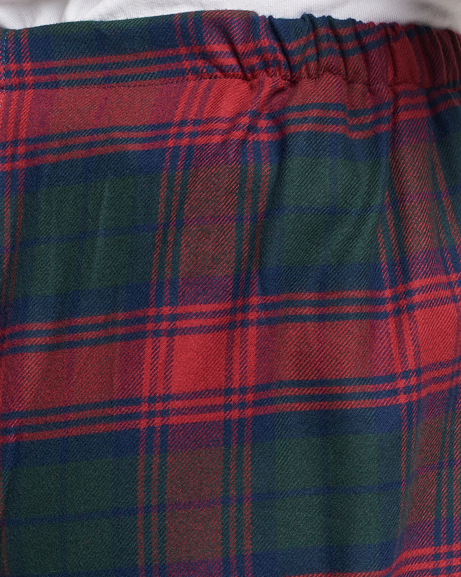 Homme | Peignoirs Et Pyjamas | Derek Rose | Cotton Flannel Checked Pyjama Set Multi