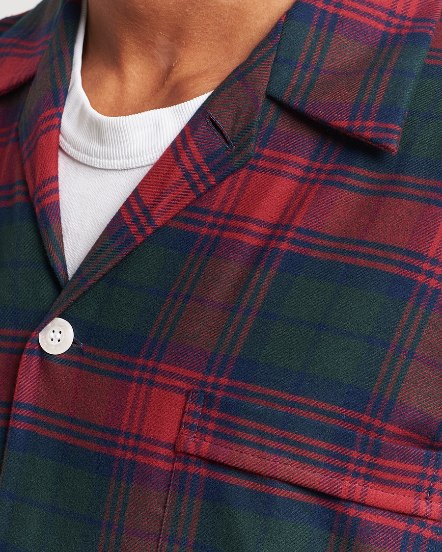 Homme | Peignoirs Et Pyjamas | Derek Rose | Cotton Flannel Checked Pyjama Set Multi