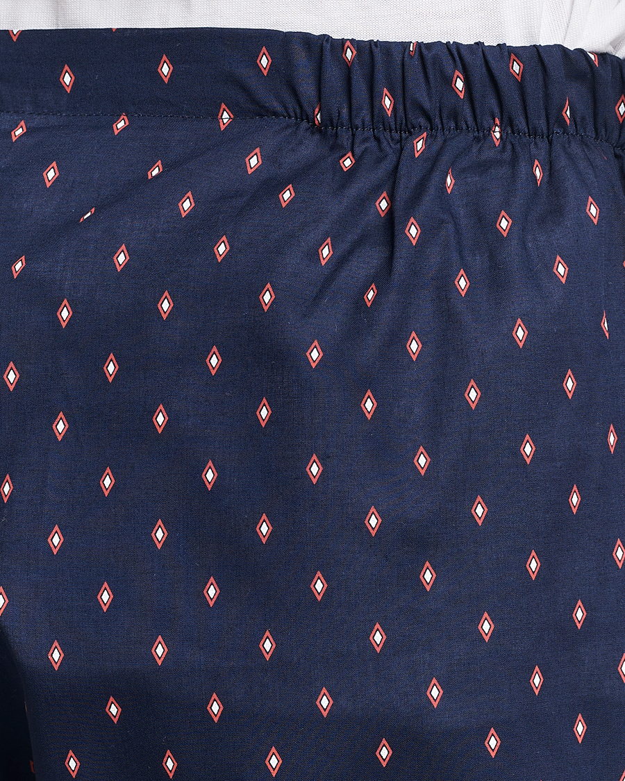 Homme | Peignoirs Et Pyjamas | Derek Rose | Cotton Pyjama Set Navy