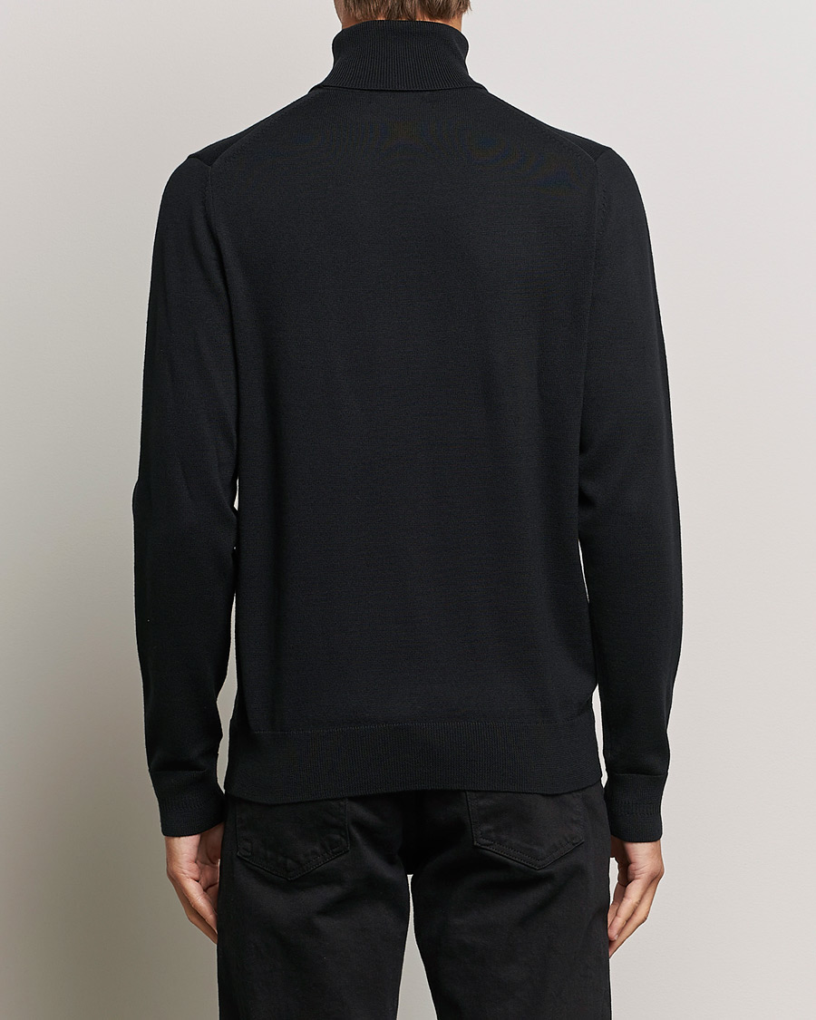 Homme | Pulls Et Tricots | Fred Perry | Classic Rollnock Jumper Black