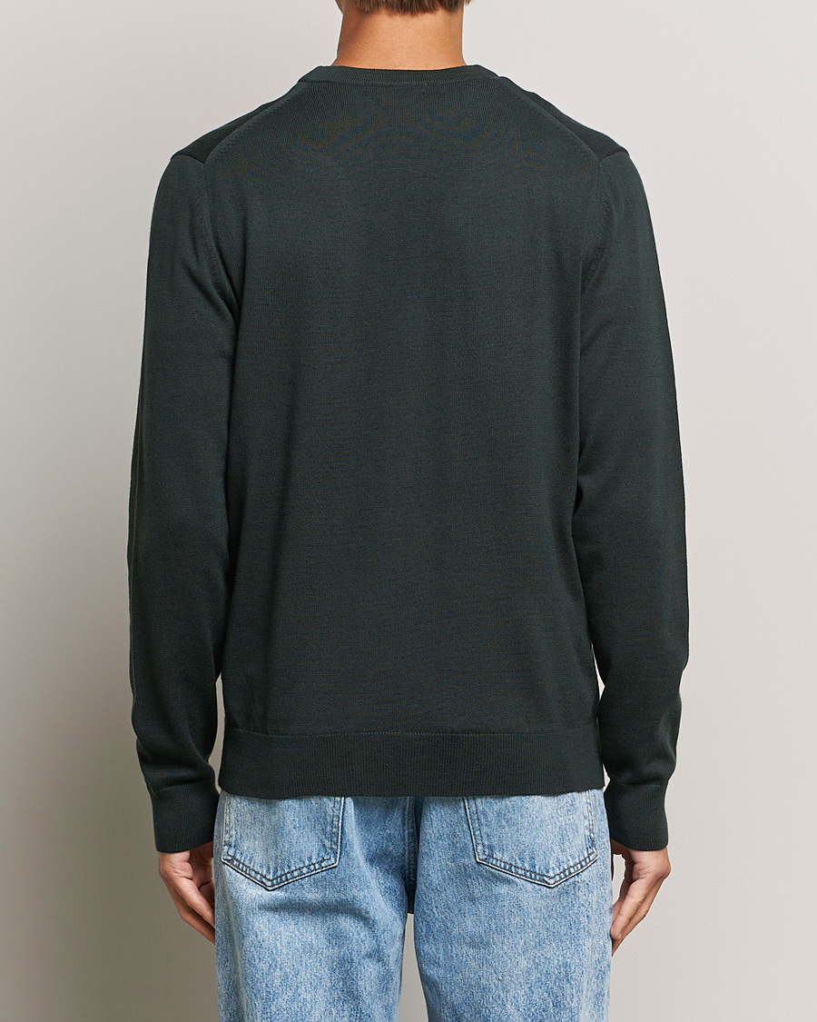 Homme | Pulls Et Tricots | Fred Perry | Knitted Cardigan Night Green