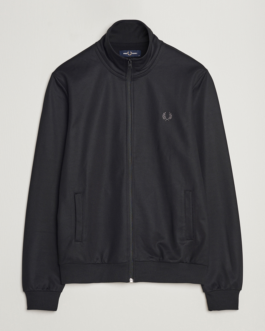 Homme | Pulls Et Tricots | Fred Perry | Track Jacket Black