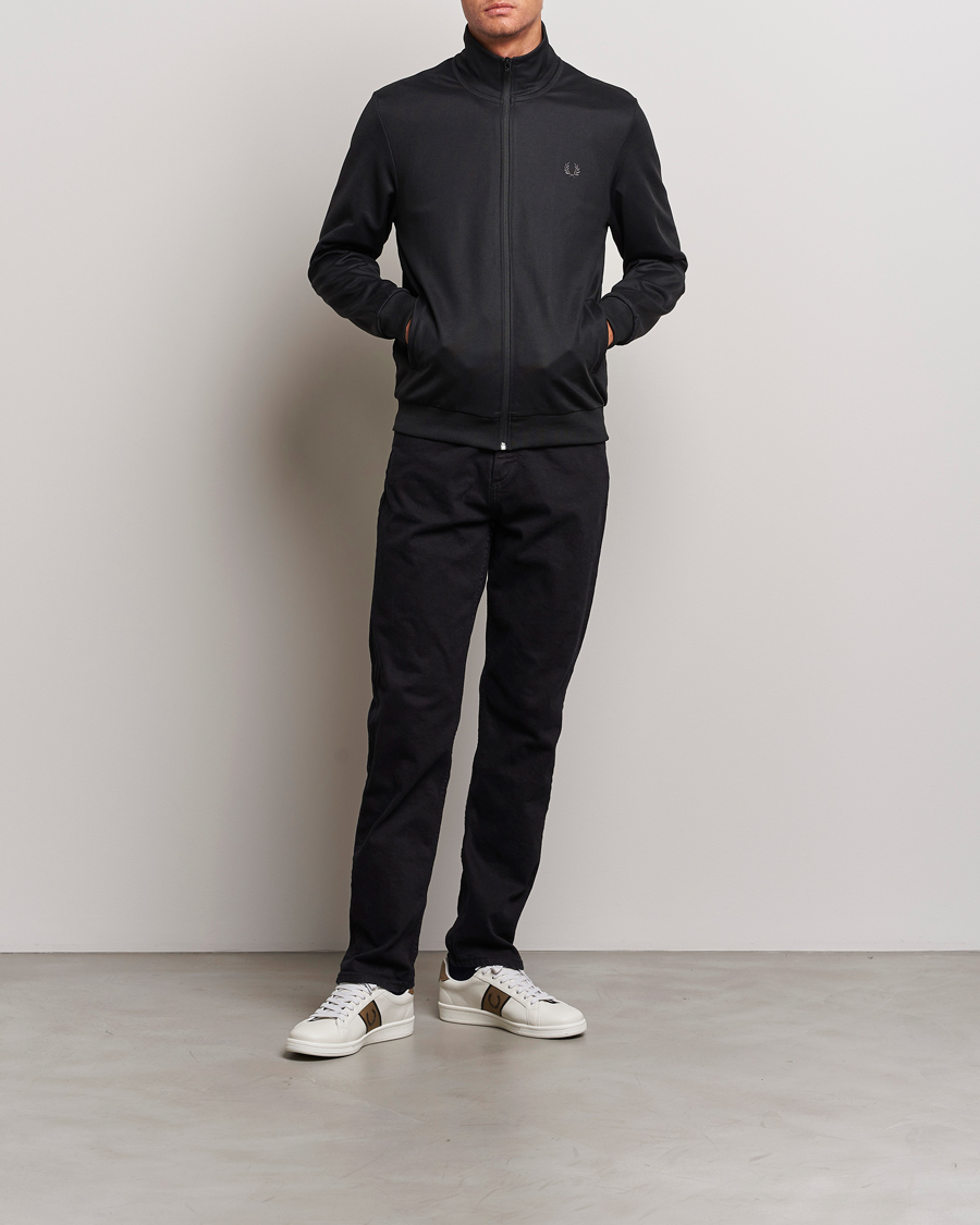 Homme | Pulls Et Tricots | Fred Perry | Track Jacket Black