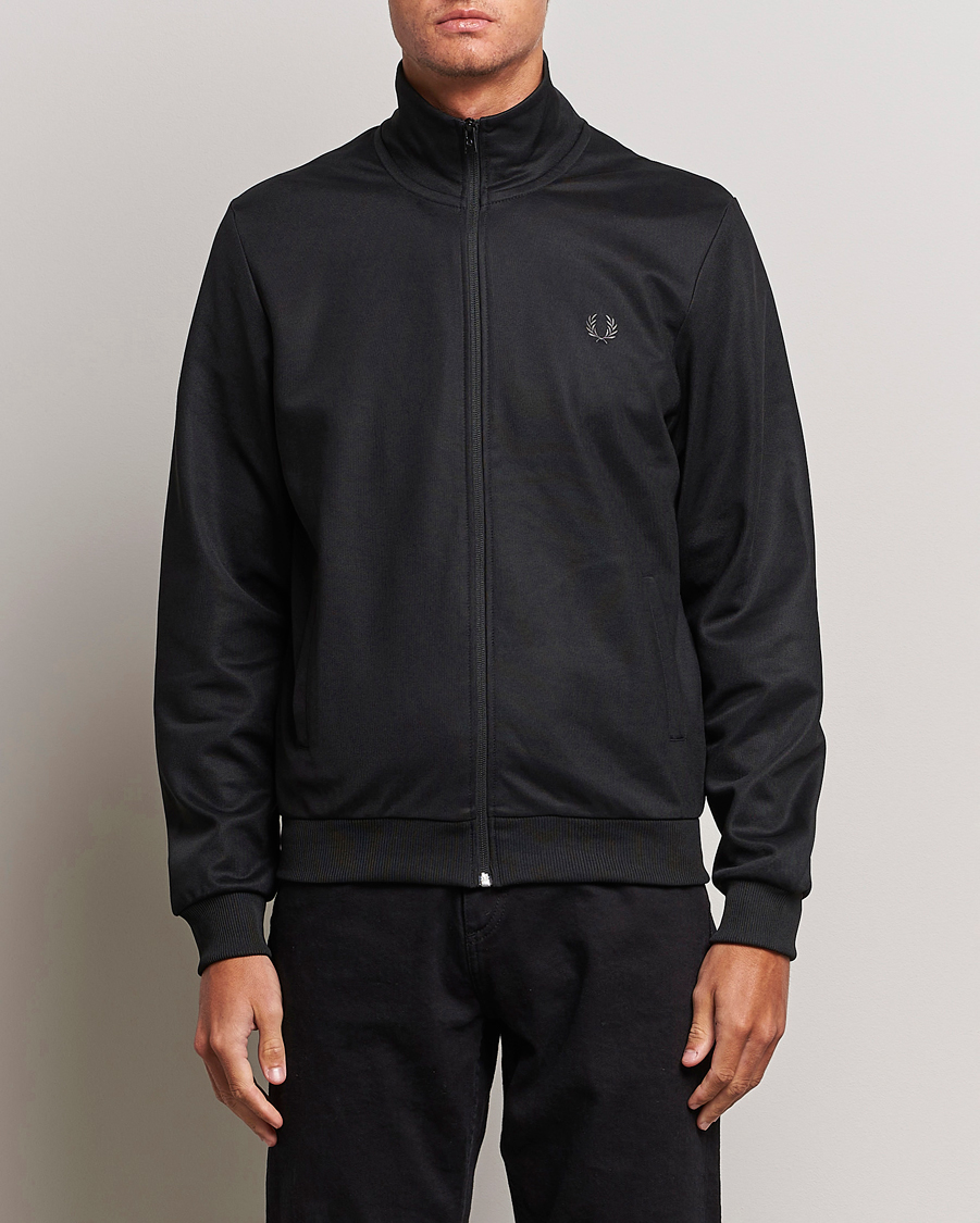 Homme | Pulls Et Tricots | Fred Perry | Track Jacket Black