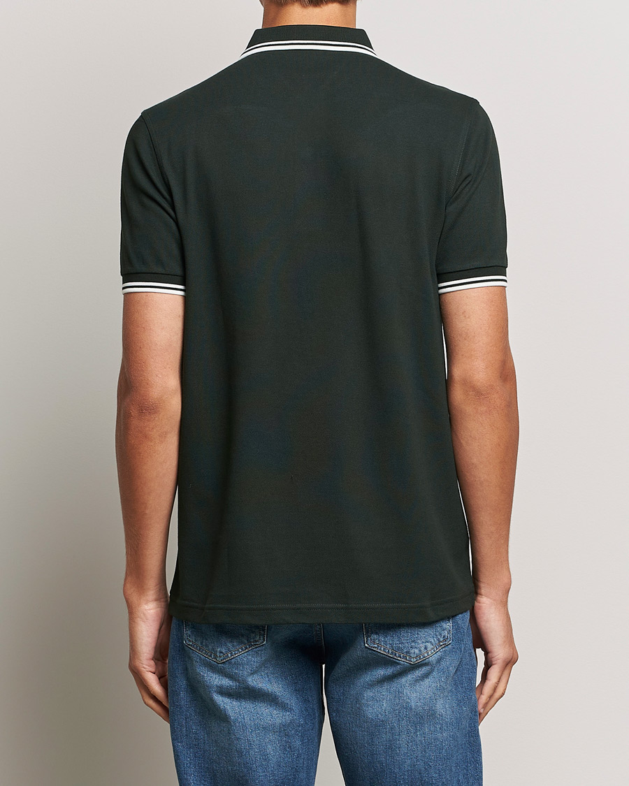 Homme | Polos | Fred Perry | Twin Tipped Polo Shirt Night Green
