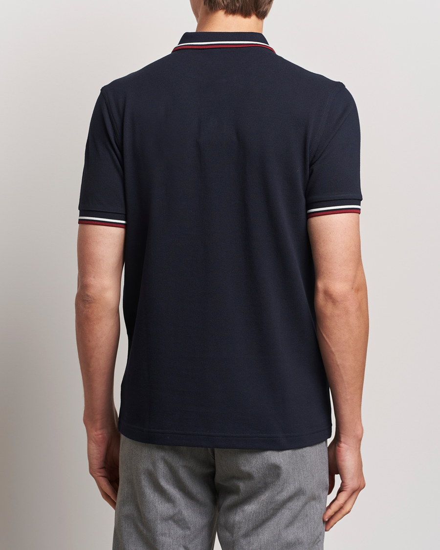 Homme | Polos | Fred Perry | Twin Tipped Polo Shirt Navy