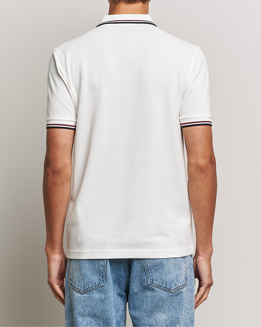 Homme | Polos | Fred Perry | Twin Tipped Polo Shirt Snow White