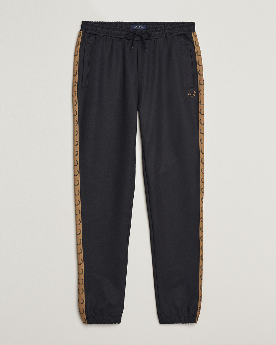 Homme | Pantalons | Fred Perry | Taped Track Pants Black