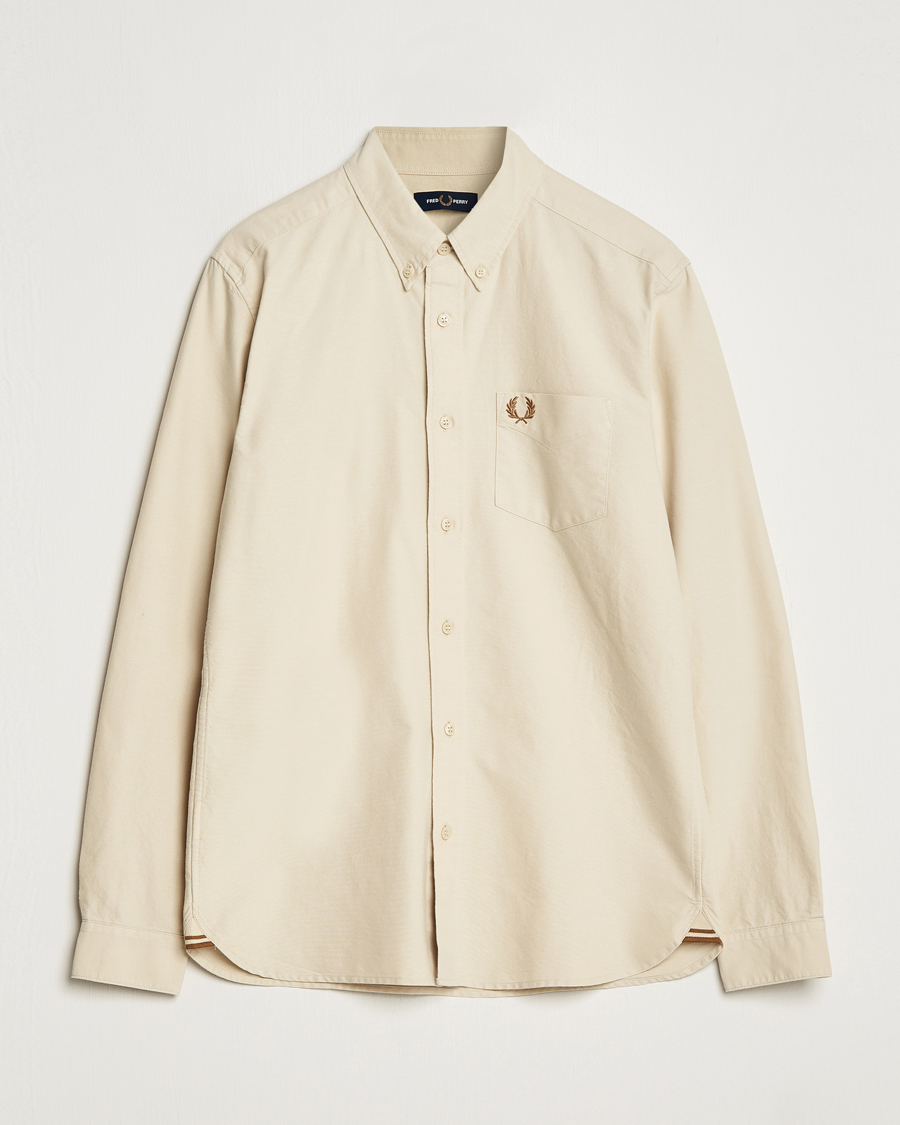Homme | Chemises | Fred Perry | Oxford Shirt Oatmeal