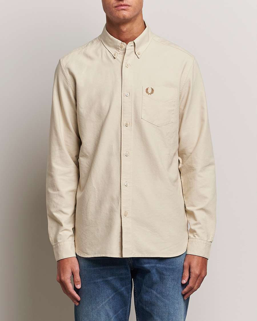 Homme | Chemises | Fred Perry | Oxford Shirt Oatmeal