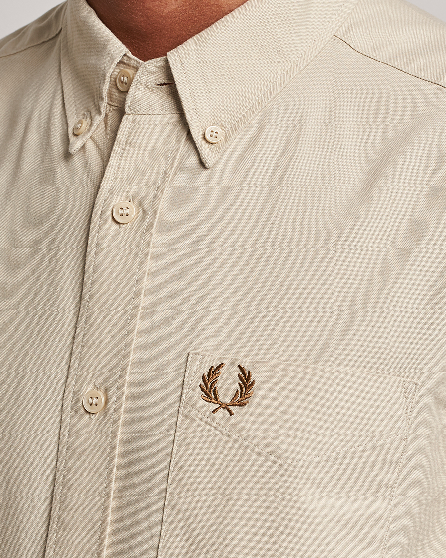 Homme | Chemises | Fred Perry | Oxford Shirt Oatmeal