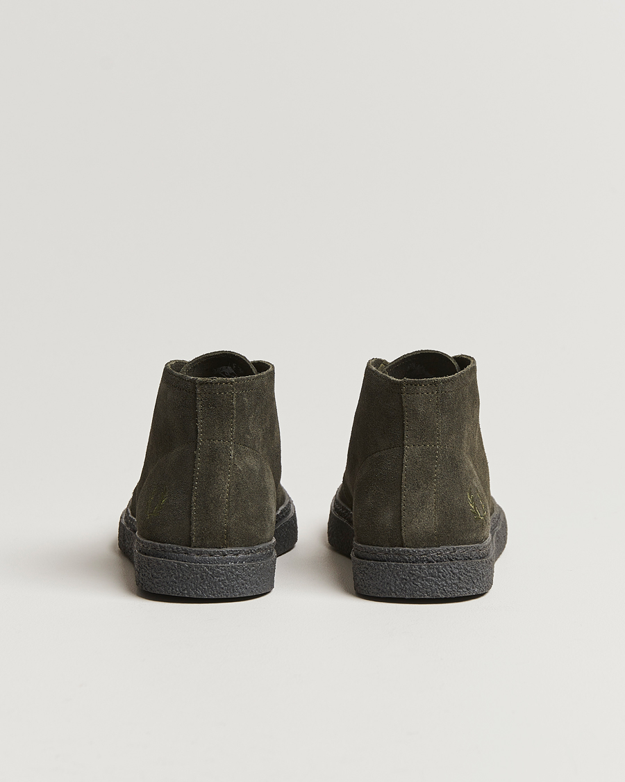 Homme | Fred Perry Hawley Suede Chukka Boot Field Green | Fred Perry | Hawley Suede Chukka Boot Field Green