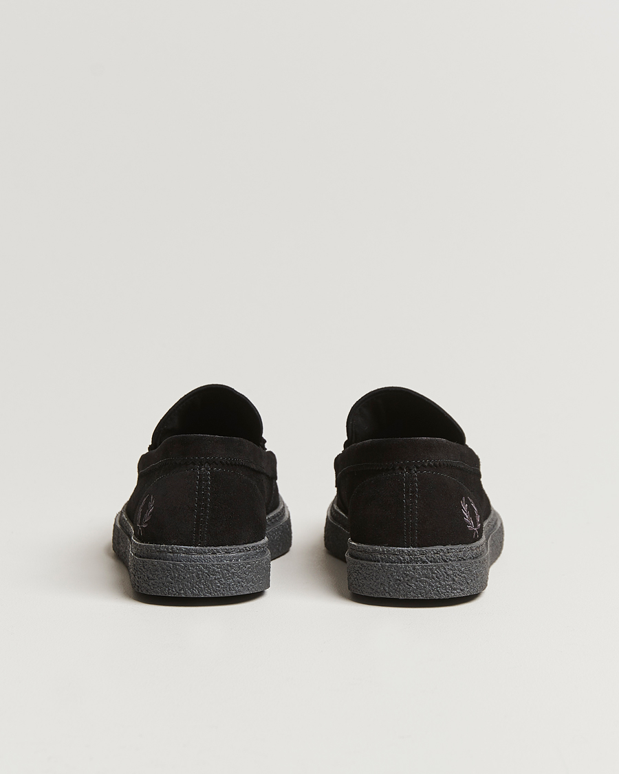 Homme | Fred Perry Dawson Suede Loafer Black | Fred Perry | Dawson Suede Loafer Black