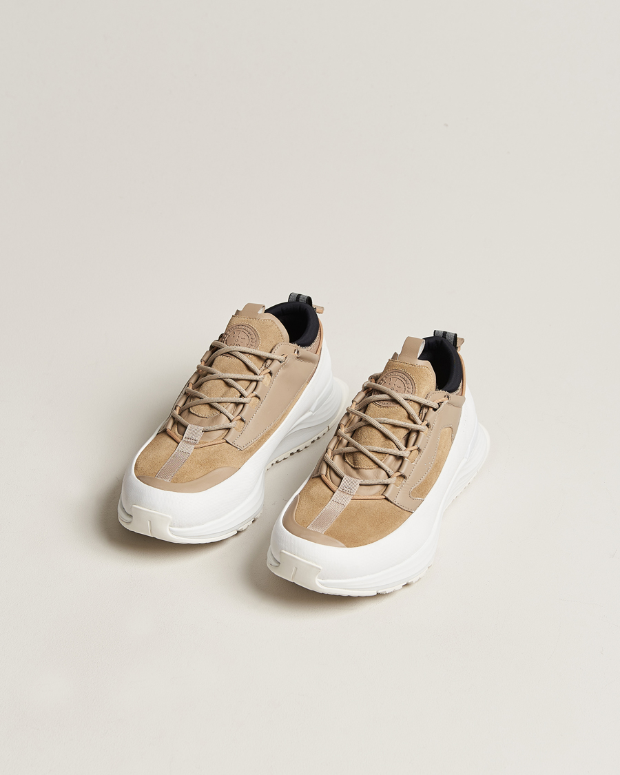 Homme | Chaussures De Running | Canada Goose | Glacier Trail Sneaker Tan/White