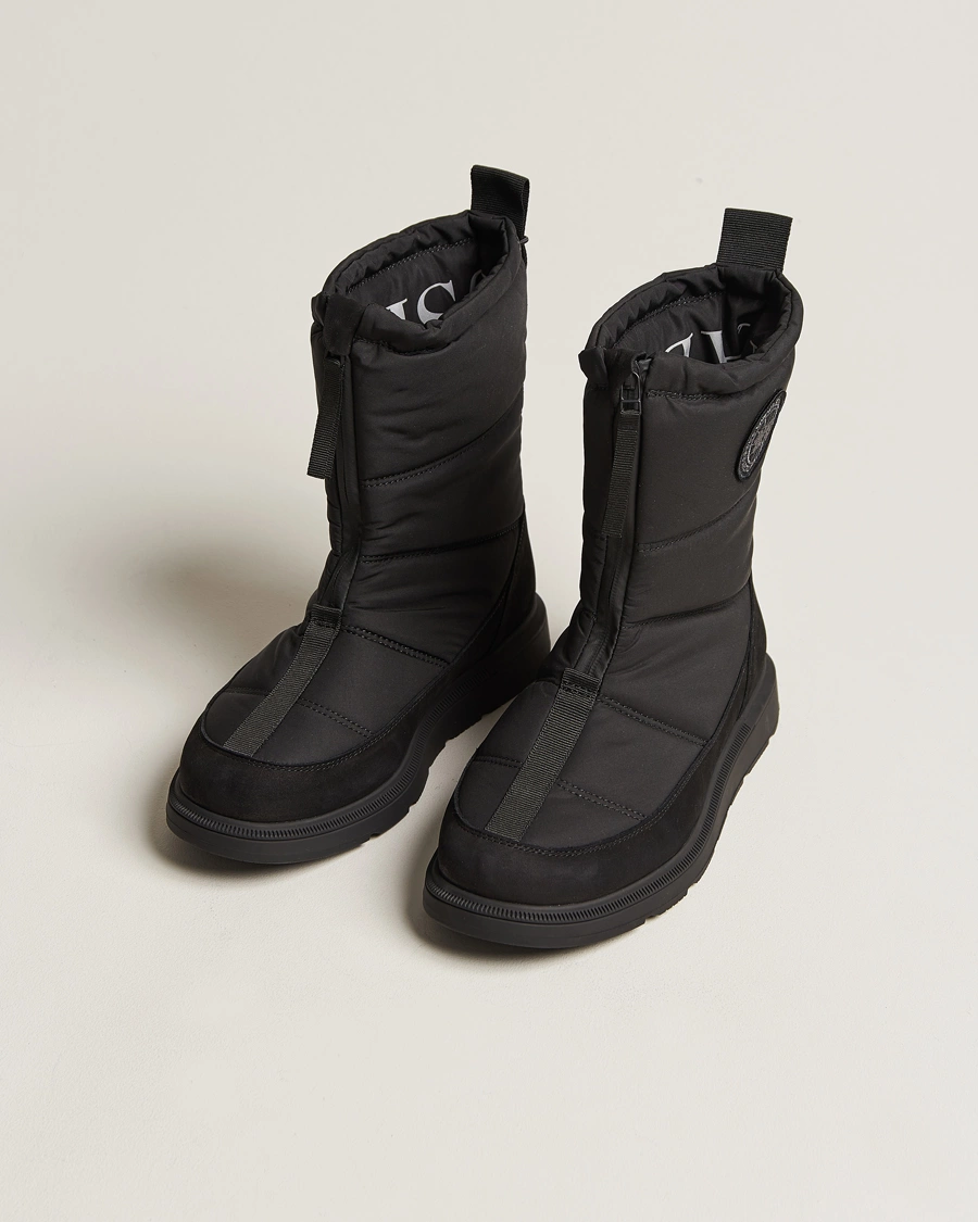 Homme |  | Canada Goose | Crofton Fold Down Puffer Boot Black