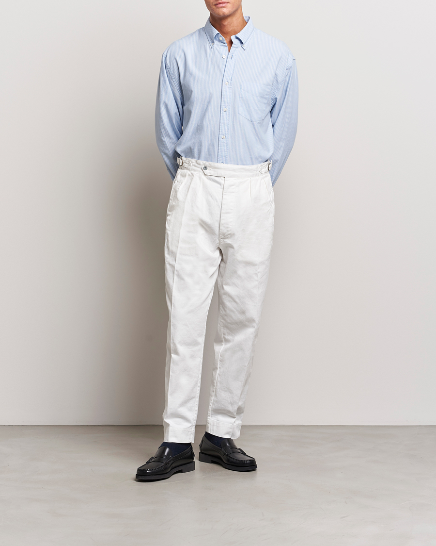 Homme | Chemises | GANT | Regular Fit Archive Oxford Striped Shirt Muted Blue