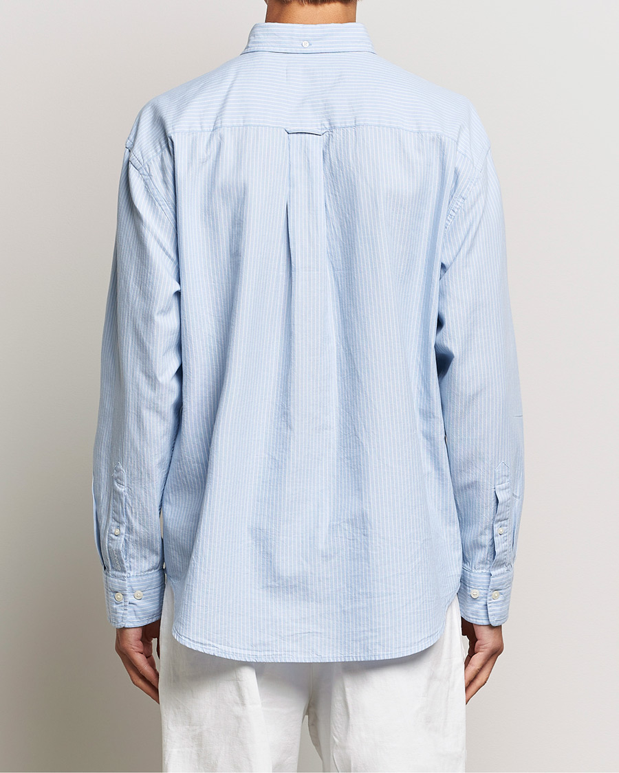 Homme | Chemises | GANT | Regular Fit Archive Oxford Striped Shirt Muted Blue
