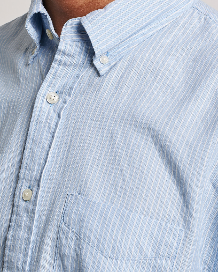 Homme | Chemises | GANT | Regular Fit Archive Oxford Striped Shirt Muted Blue