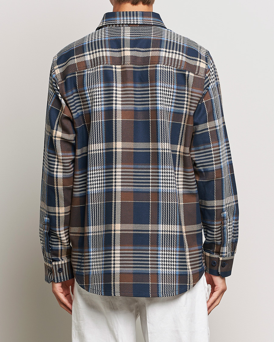 Homme | Chemises | GANT | Heavy Twill Checked Overshirt Marine