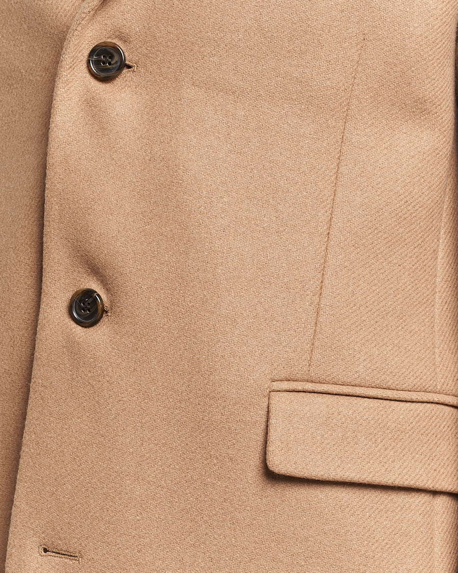 Homme | Manteaux Et Vestes | GANT | Tailored Wool Coat Mustard Beige