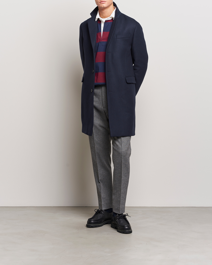 Homme | Manteaux Et Vestes | GANT | Tailored Wool Coat Night Blue
