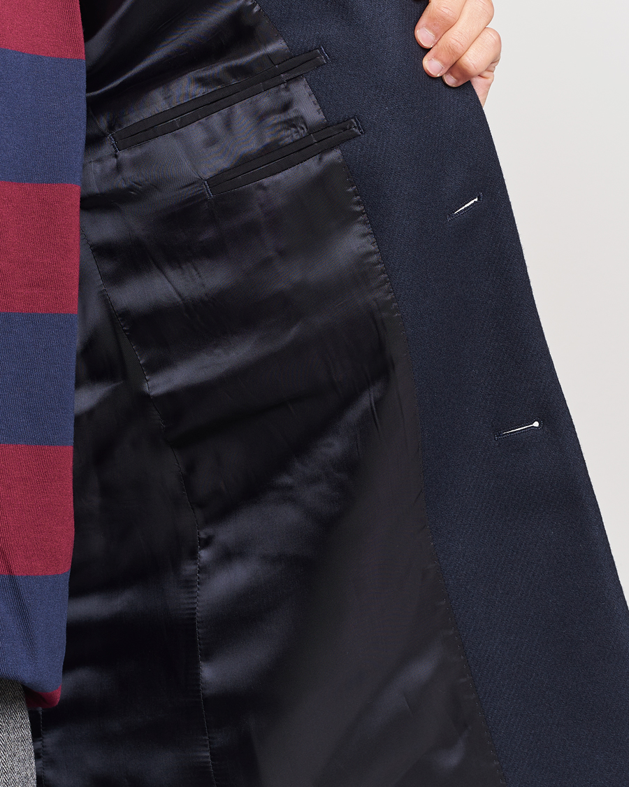 Homme | Manteaux Et Vestes | GANT | Tailored Wool Coat Night Blue