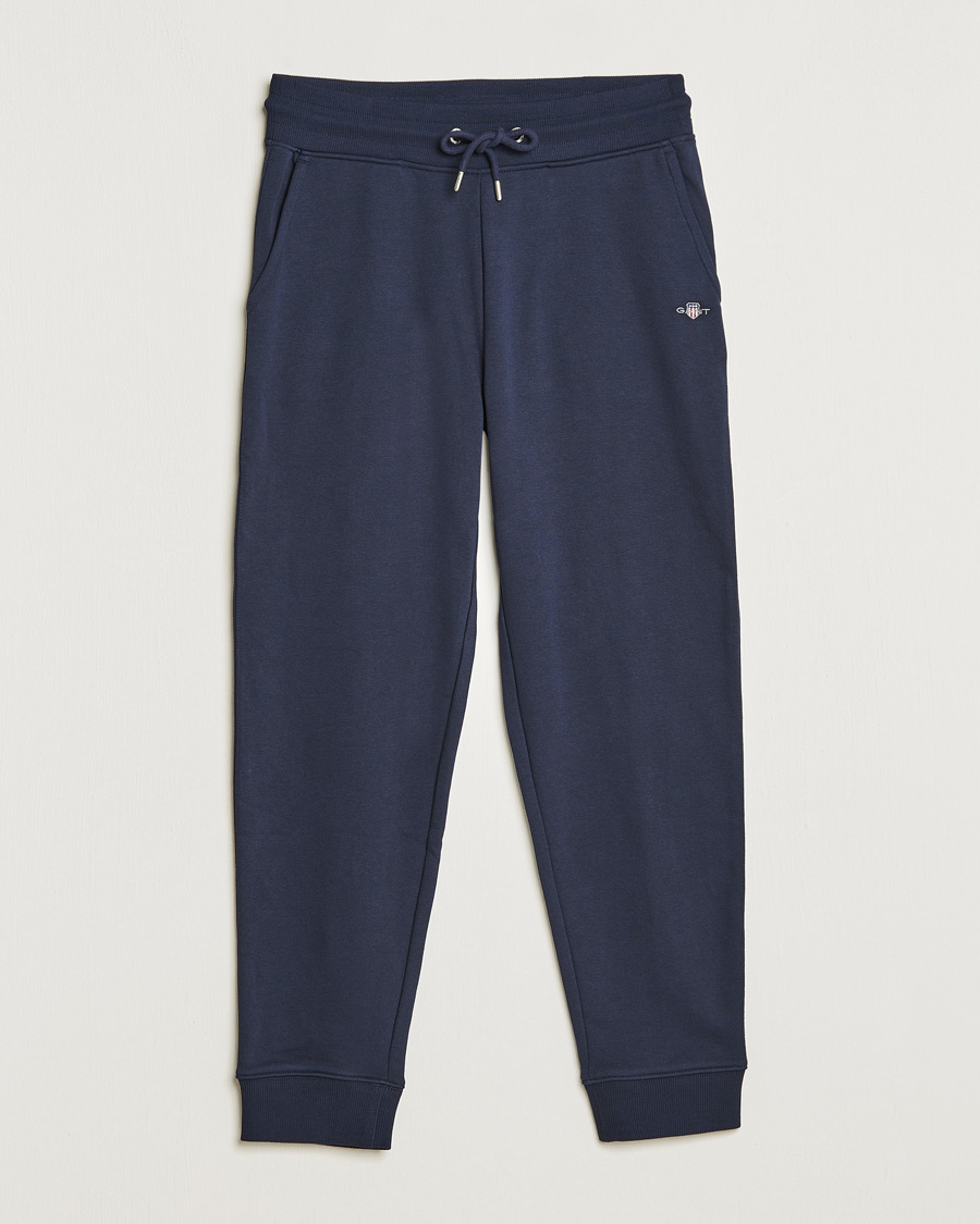 Homme | Pantalons | Gant | Original Sweatpant Evening Blue