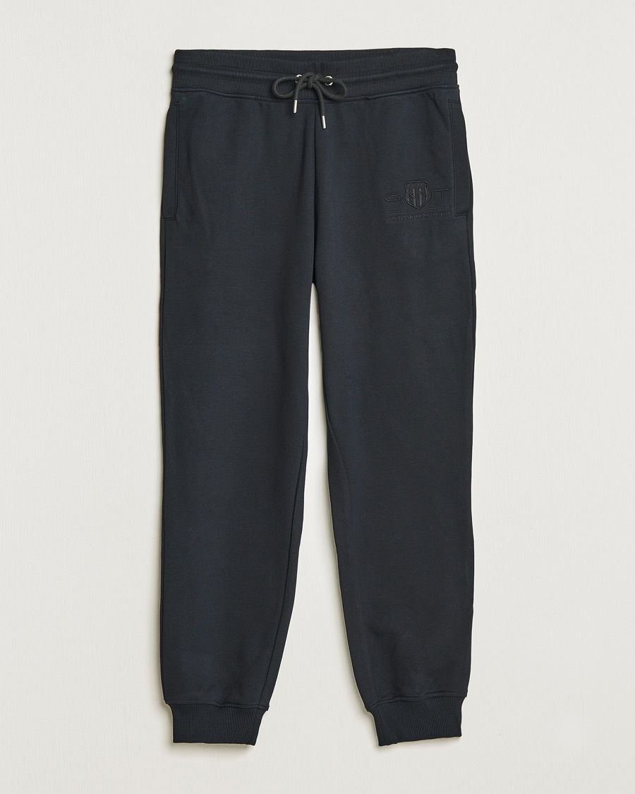 Homme | Pantalons | GANT | Archive Shield Sweatpants Black
