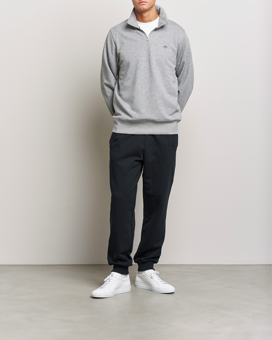 Homme | Pantalons | GANT | Archive Shield Sweatpants Black