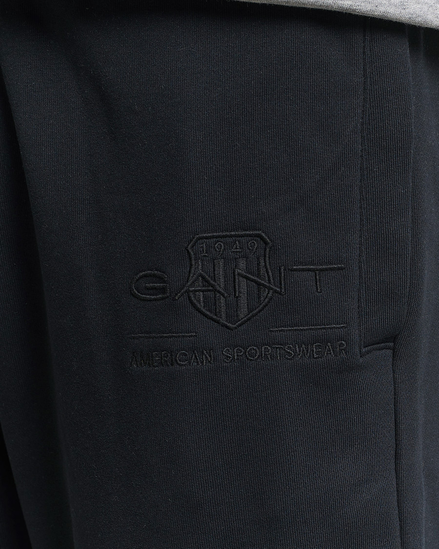Homme | Pantalons | GANT | Archive Shield Sweatpants Black