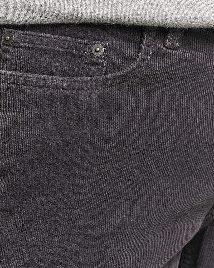 Homme | Pantalons | GANT | Cord 5-Pocket Jeans Antracite